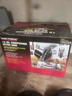 Task Force 10inch Compound Miter Saw