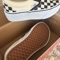 Vans Slip On  Stsckform Checkerboard