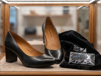 Zapatos Black Leather  alta calidad