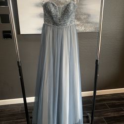 Strapless Evening Gown - PROM DRESS