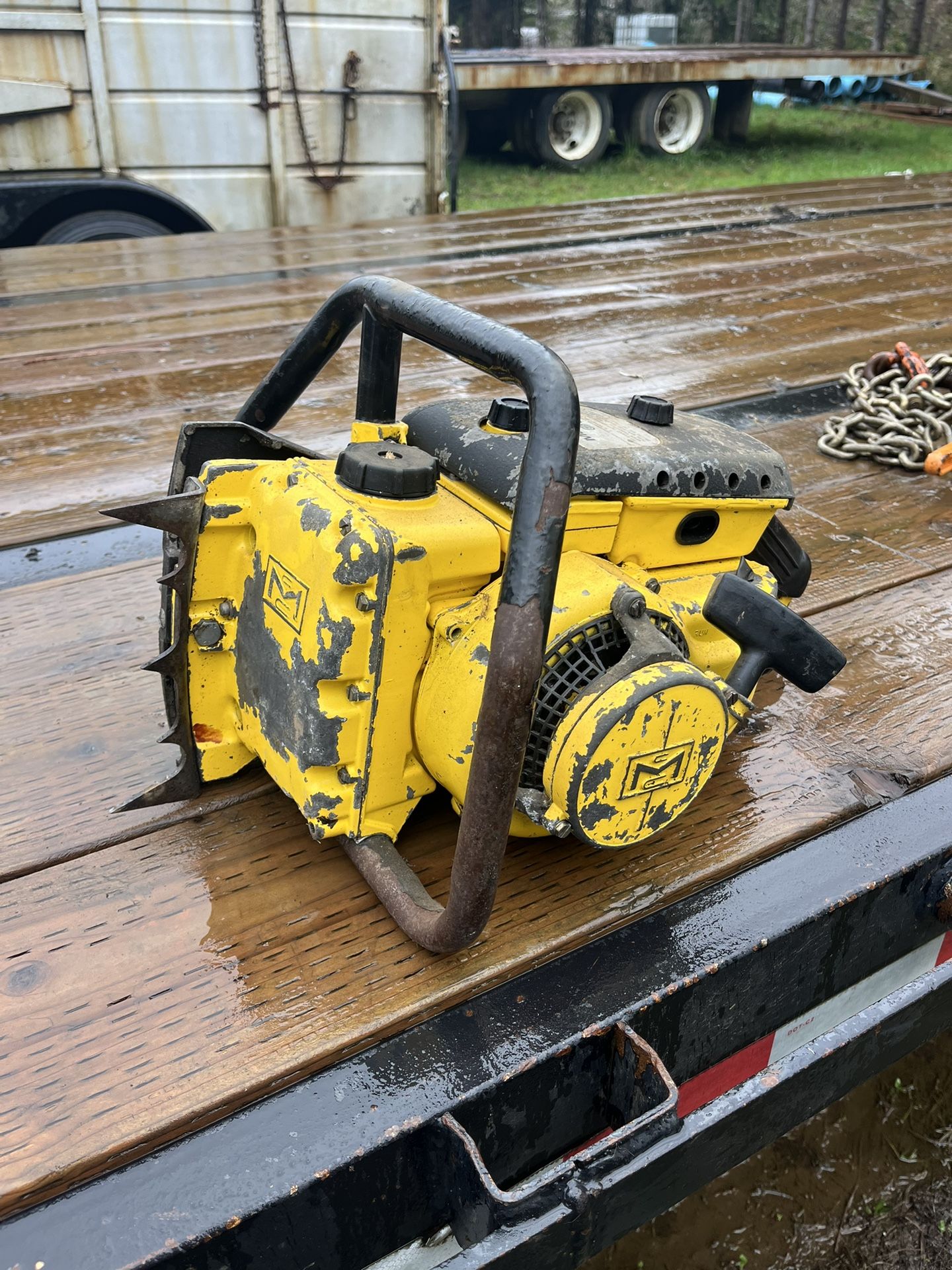 Old McCullough Chainsaw