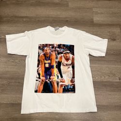 Kobe Bryant Allen Iverson Shirt Large