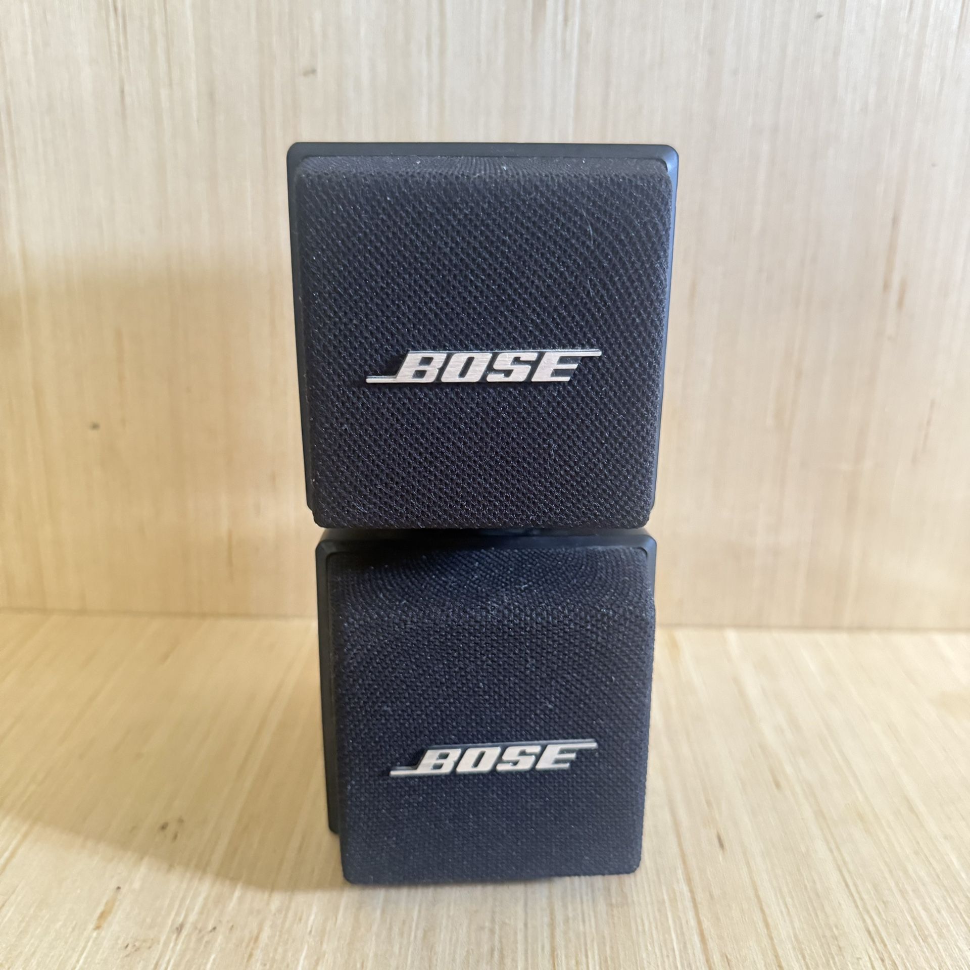 Bose Am-5 Acoustimass Cube System Speakers 1pair 2 Speakers Tested Working Read!
