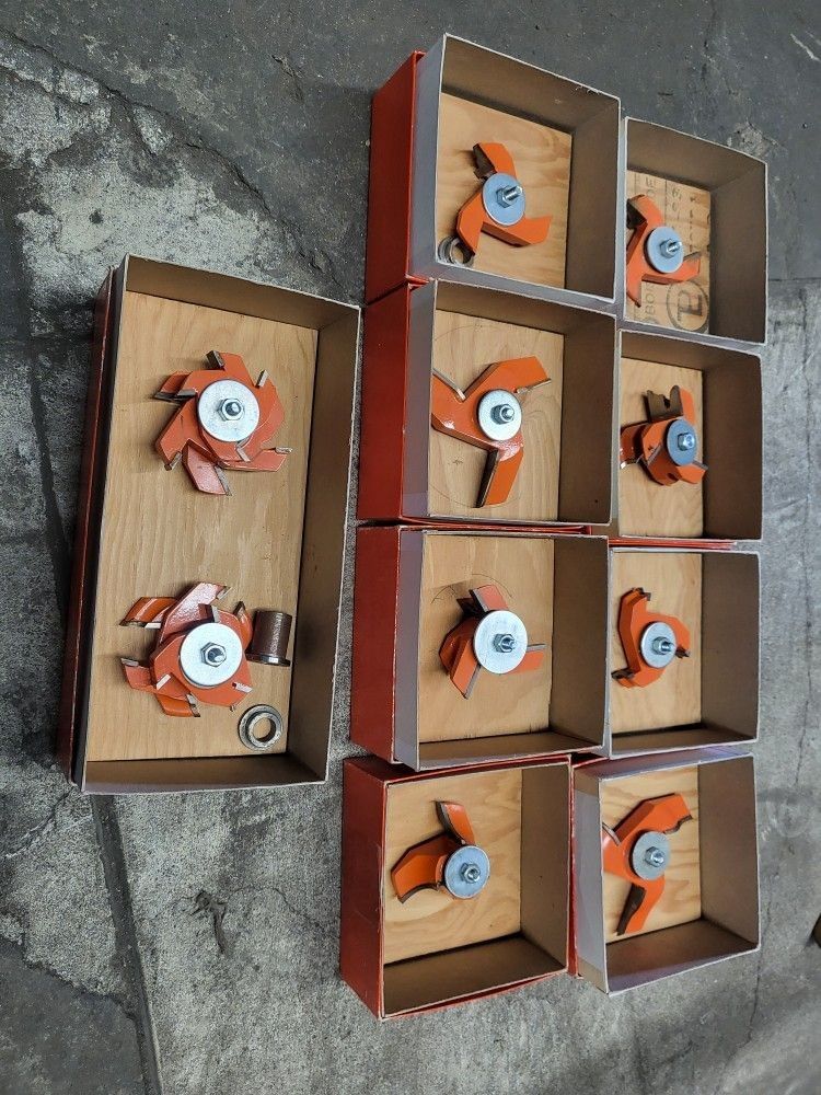Freeborn Tool Co. Wood Shaper Cutters Mini Pro Shaper Cutters Cope & Pattern Tool Shop Garage Tools