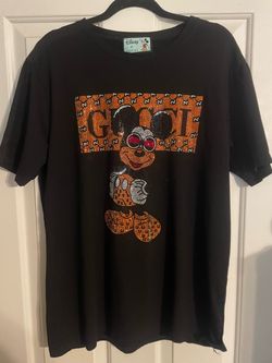 Disney x Gucci Mickey Mouse Graphic T-Shirt