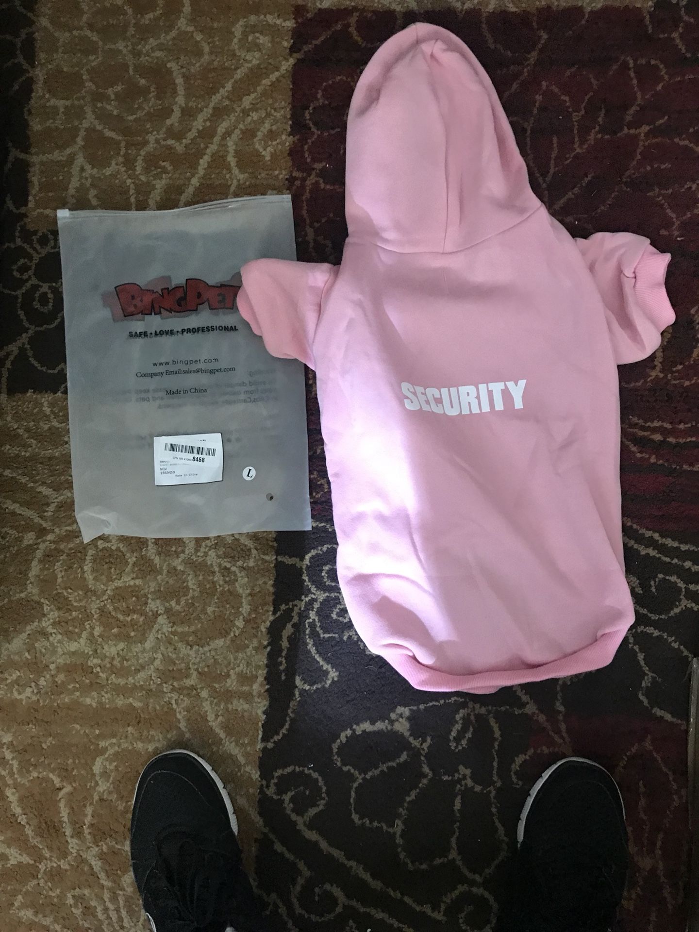 Puppy size large sweater