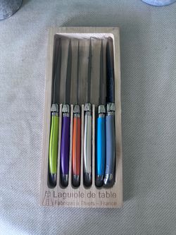 Laguiole de Table French Steak Knife Set of 6
