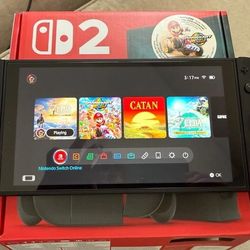 New Model NintenSwitch 2 Handheld System - Used Twice 