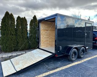 2026 Brand New 6x12 Enclosed Dual Axle Trailer