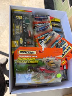 Vintage matchbox toy car lot