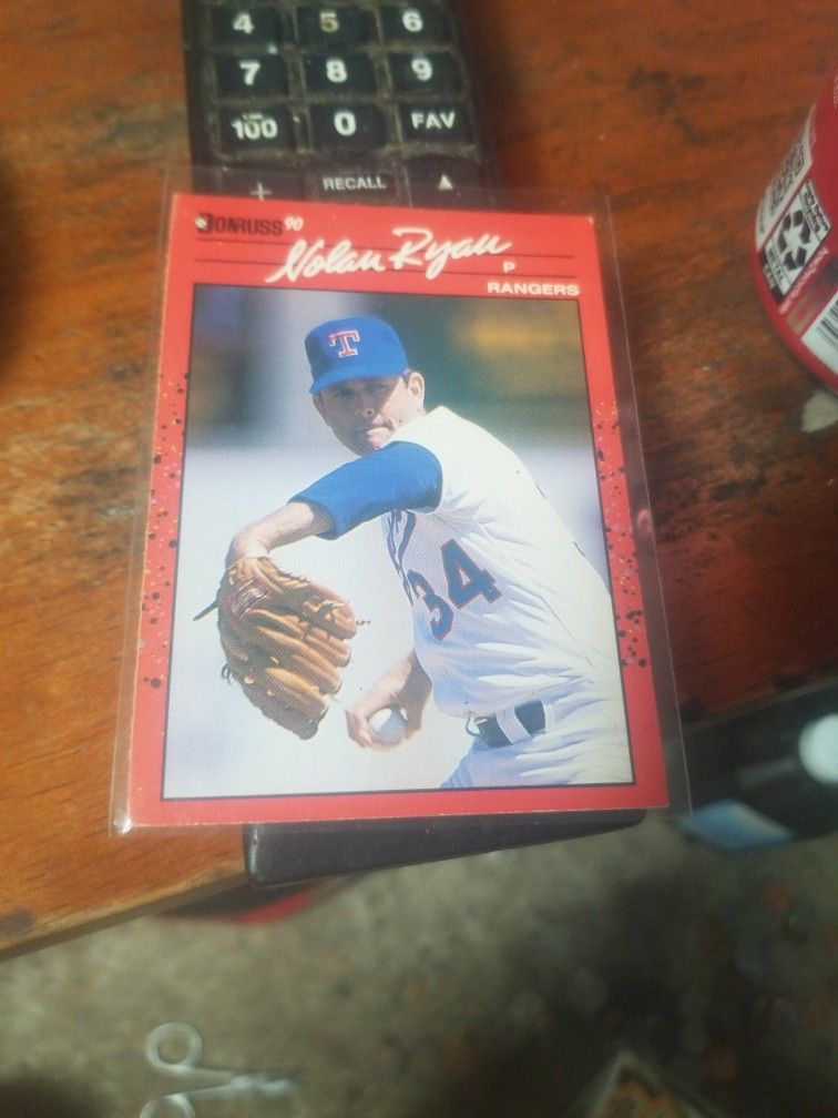 Donruss 1990 Nolan Ryan Baseball Card