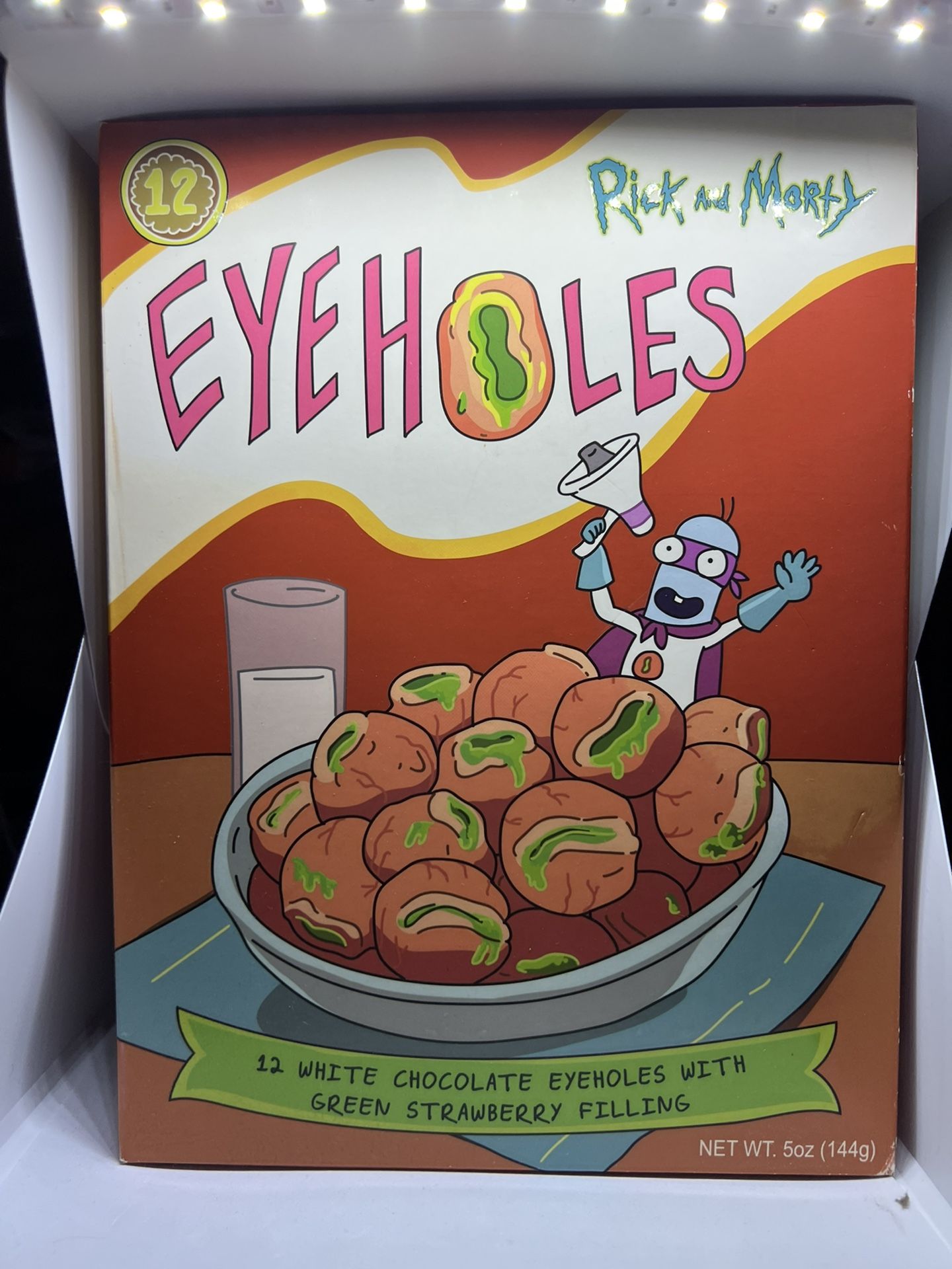 Rick & Morty Eyeholes Box Rare Never Opened