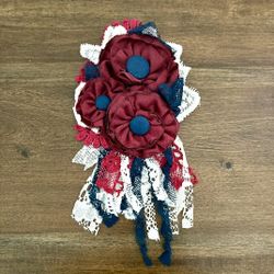 Custom Made Flower Brooch 