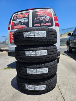 Silverado Tires New 275 60R20 Bridgestone $590 set of four install mount and balance 👌