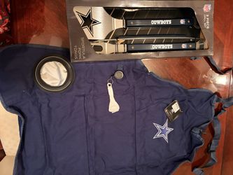 Dallas Cowboy Grilling Set & Apron $40 New With Tags