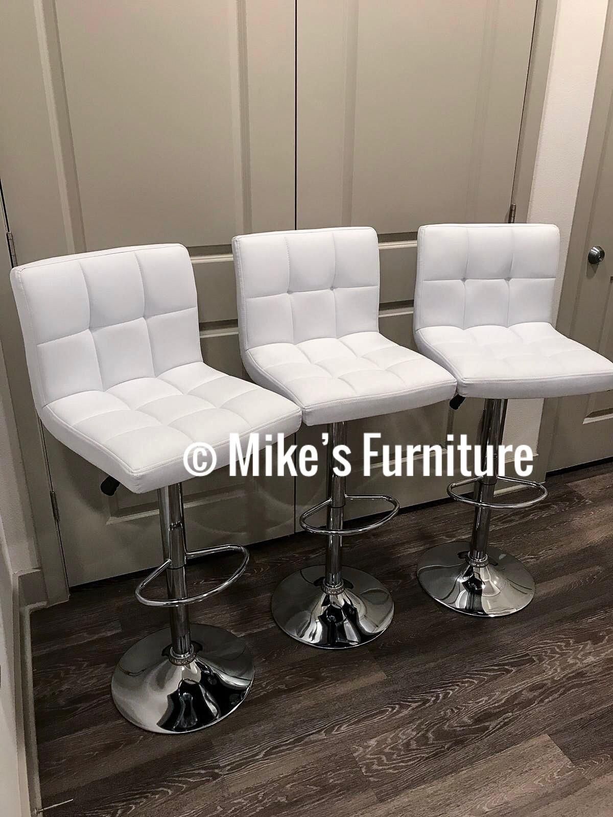 New Adjustable Bar Stools barstools barstool bar stool Sillas chair chairs cadeiras (5 Colors: Black White Gray Red brown) $95 each