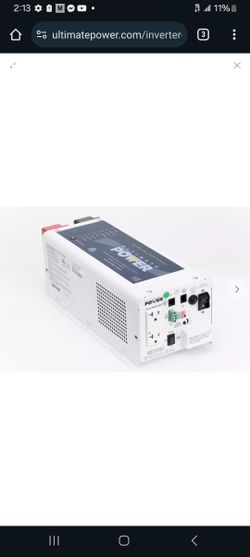 Ultimate Power 1000 Watt Pure Sine Inverter CHARGER