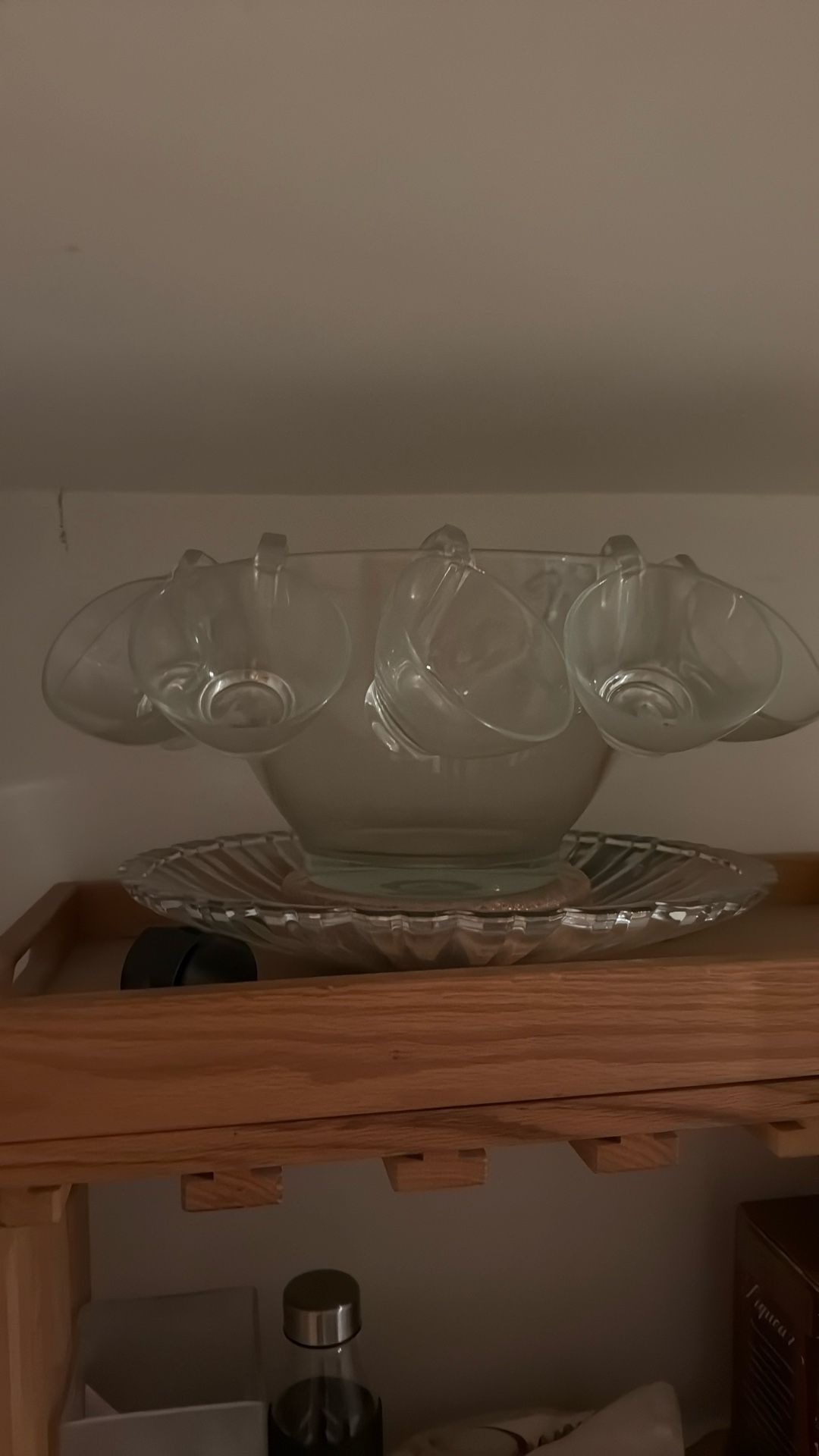 Punch Bowl With Glasses 
