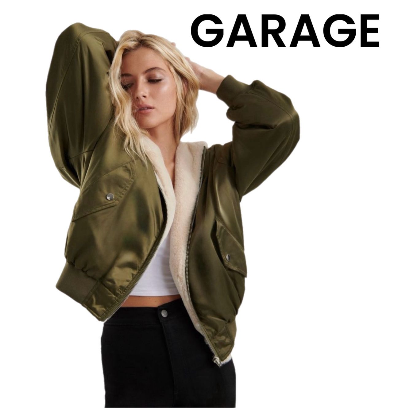 Garage Reversible Bomber Jacket
