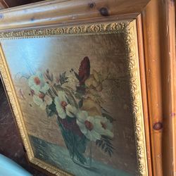 Wood Art Frame Painting