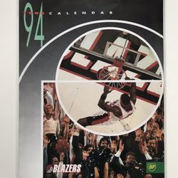 Portland Trailblazers 1993-84 Calendar