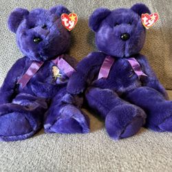 TY Princess Diana Bears