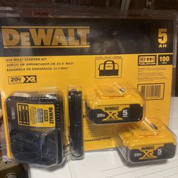 New Dewalt 20v Battery Kit