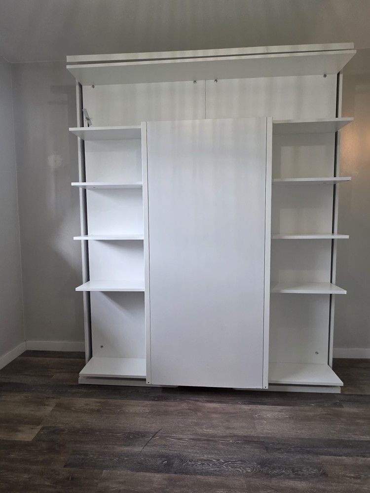 Expand Furniture- Murphy Bed, Revolving Bookcase Table