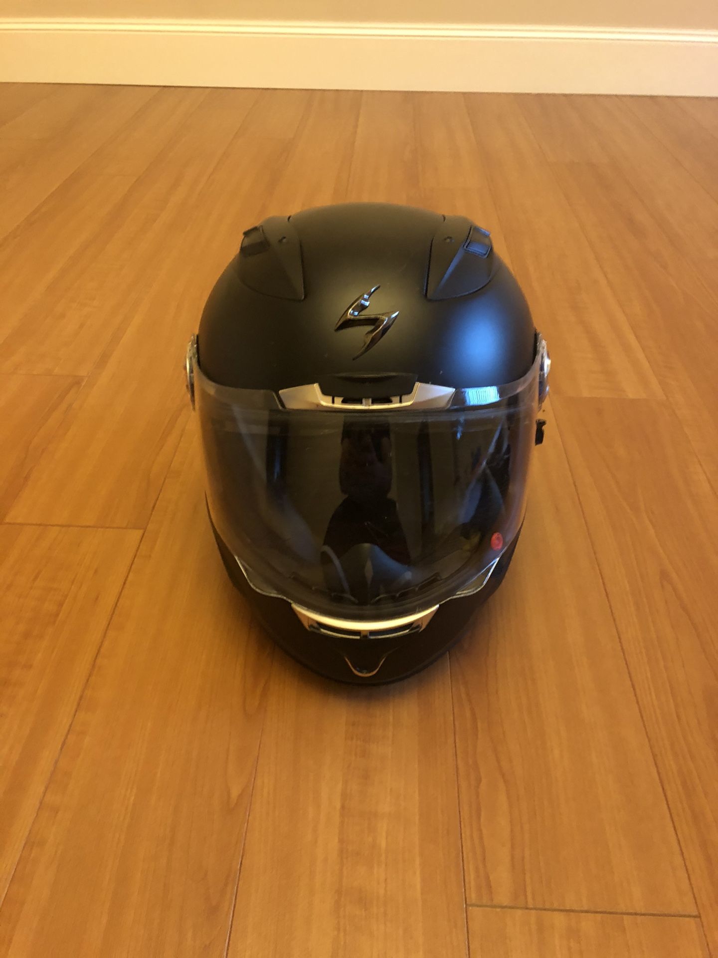 Motorcycle Helmet and Gloves