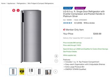 LG Mini Fridge, New In Box
