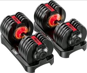 The Adjustable Dumbbell Set