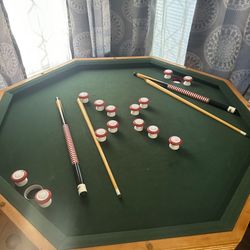Poker/Bumper Pool Table 