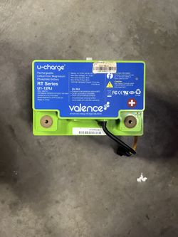 U1-12RJ Valence Battery