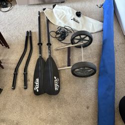 Hobie Kayak Sail Kit,paddle,pontoon,cart