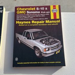 Chevy S-10/ Sonoma Repair Manual