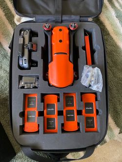 Autel EVO II 8K Drone Bundle - 5 Batteries - FoxFury Lights - 4 Low Noise Propellors - Hard Case