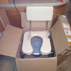 Medline Padded Drop Arm Commode. BRAND NEW