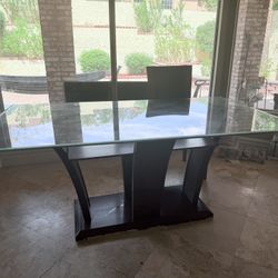 Glass Dining Set 