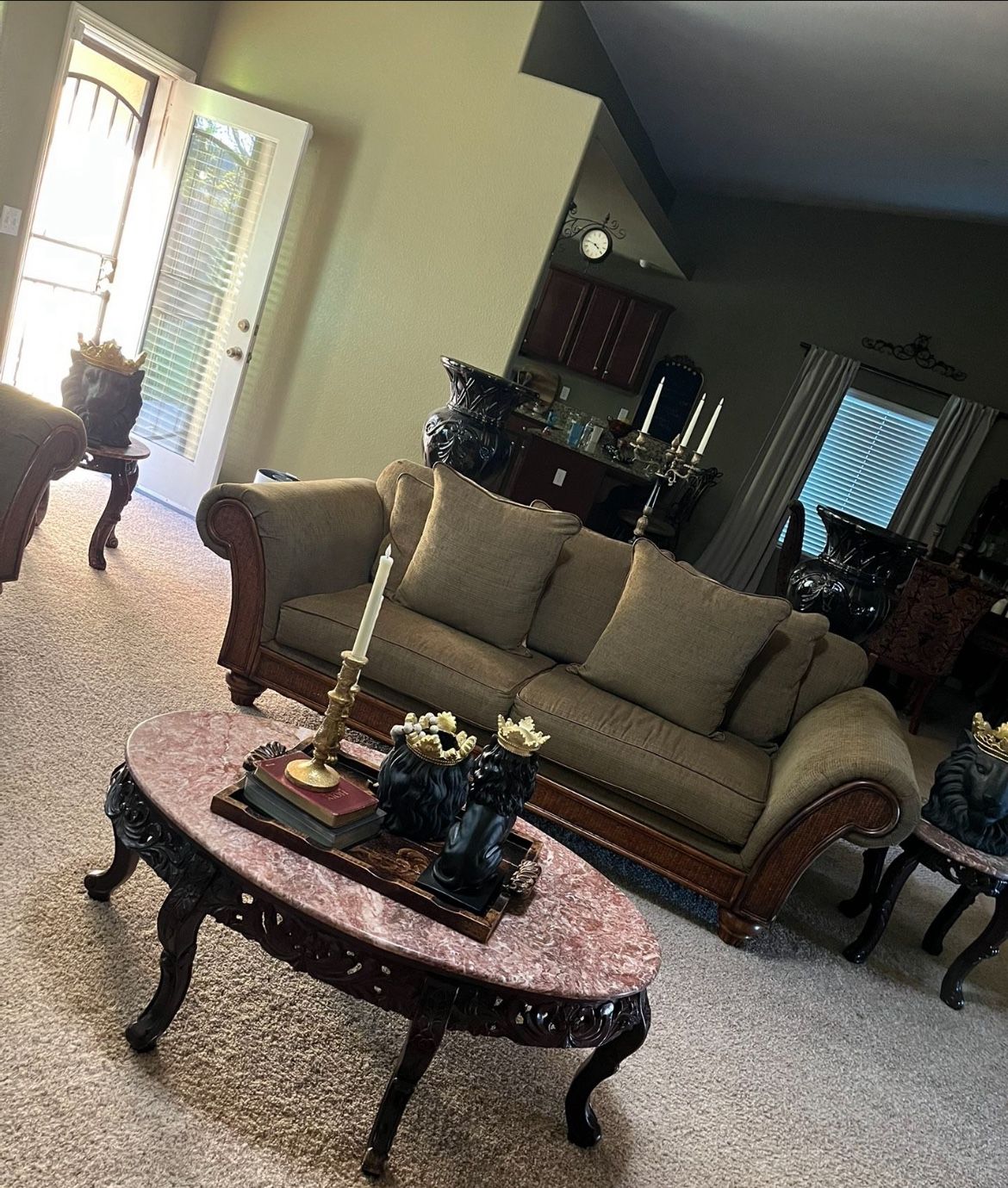 Coffee Table And End Tables