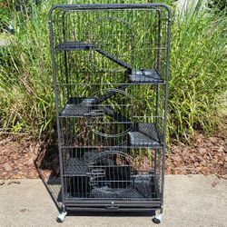 Cage For Ferrets, Rabbits, Chinchillas, Large Rats