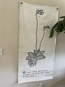 Floral Tapestry - Wall Decor