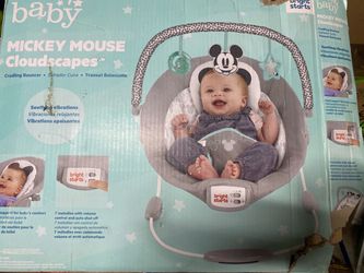Bright Starts Mickey Mouse Cloudscapes Baby Bouncer