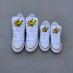 Custom Sunflower Converse 