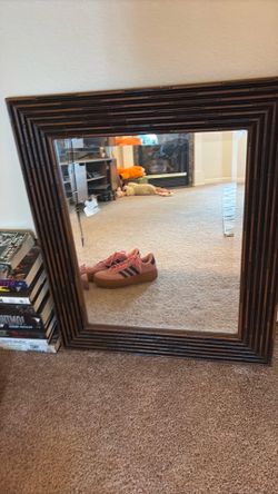 Bamboo mirror