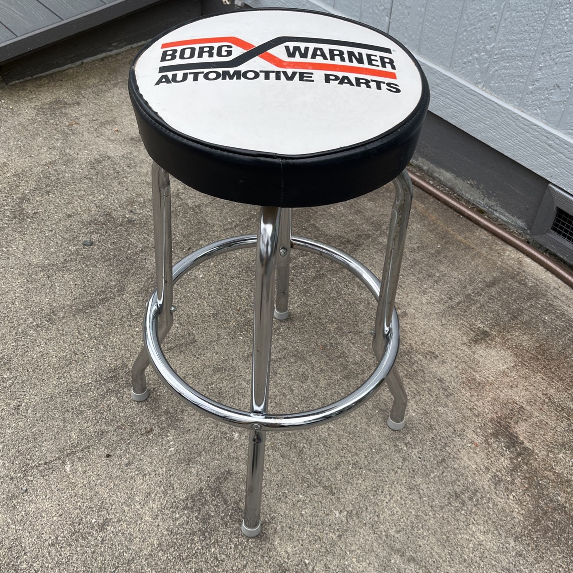 Vintage Automotive Bar Stool