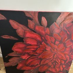 House decor rose print