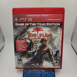 Dead Island : Game of the Year Edition ( PlayStation 3 , PS3 ) - CIB -