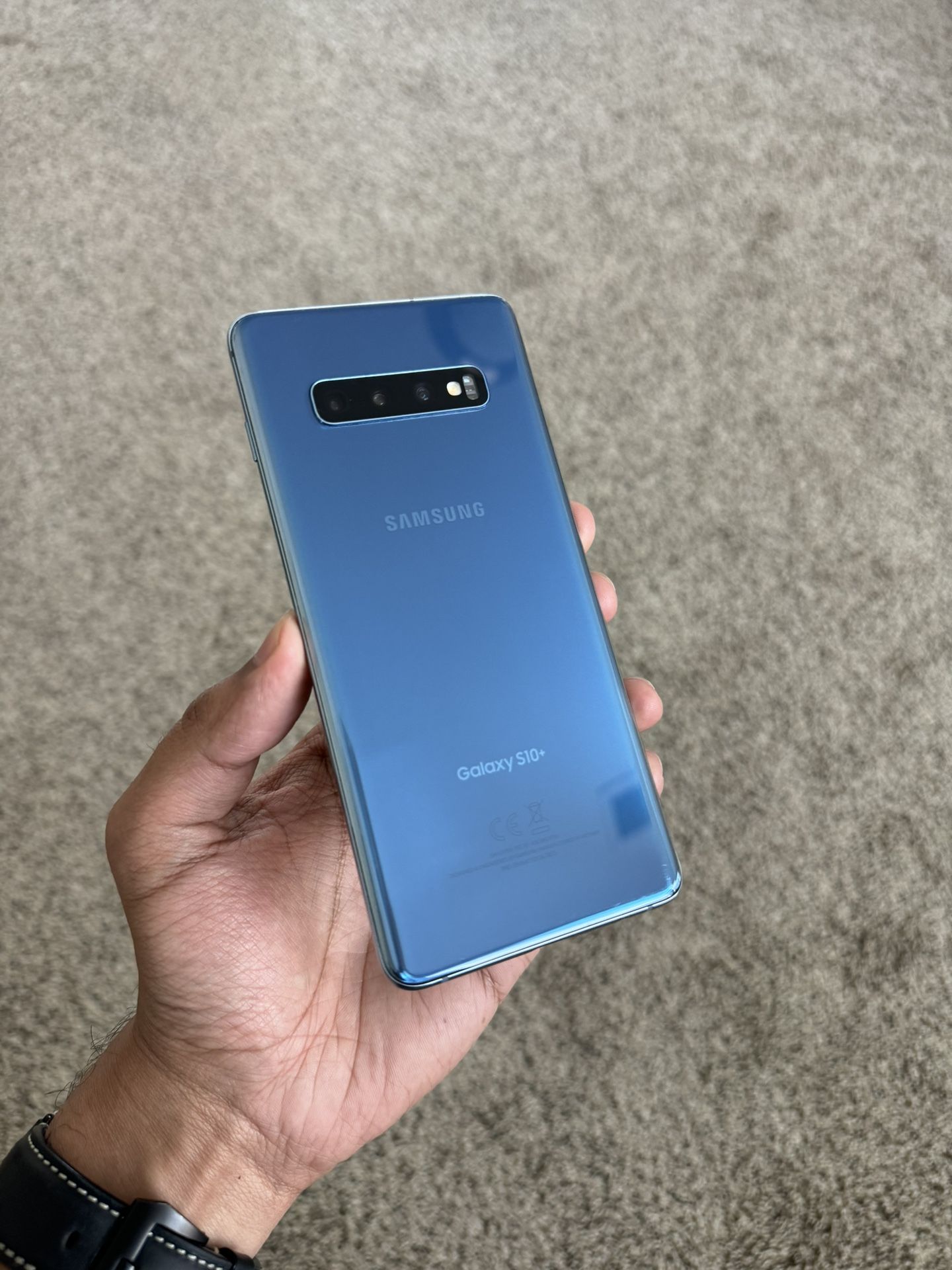 Samsung Galaxy S10 Plus, Unlocked, Excellent Condition, Clean IMEI, Fully functional, Blue