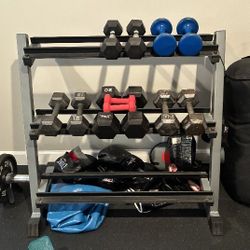 3 Tier Dumbbell Rack