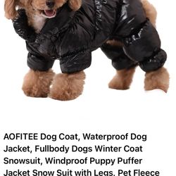 Puppy Puffer Jacket